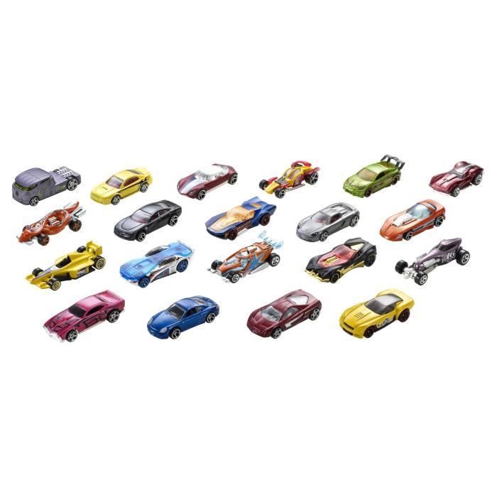 Hot Wheels - Set van 20 voertuigen - Speelgoedauto's - Leeftijd 3+ H7045