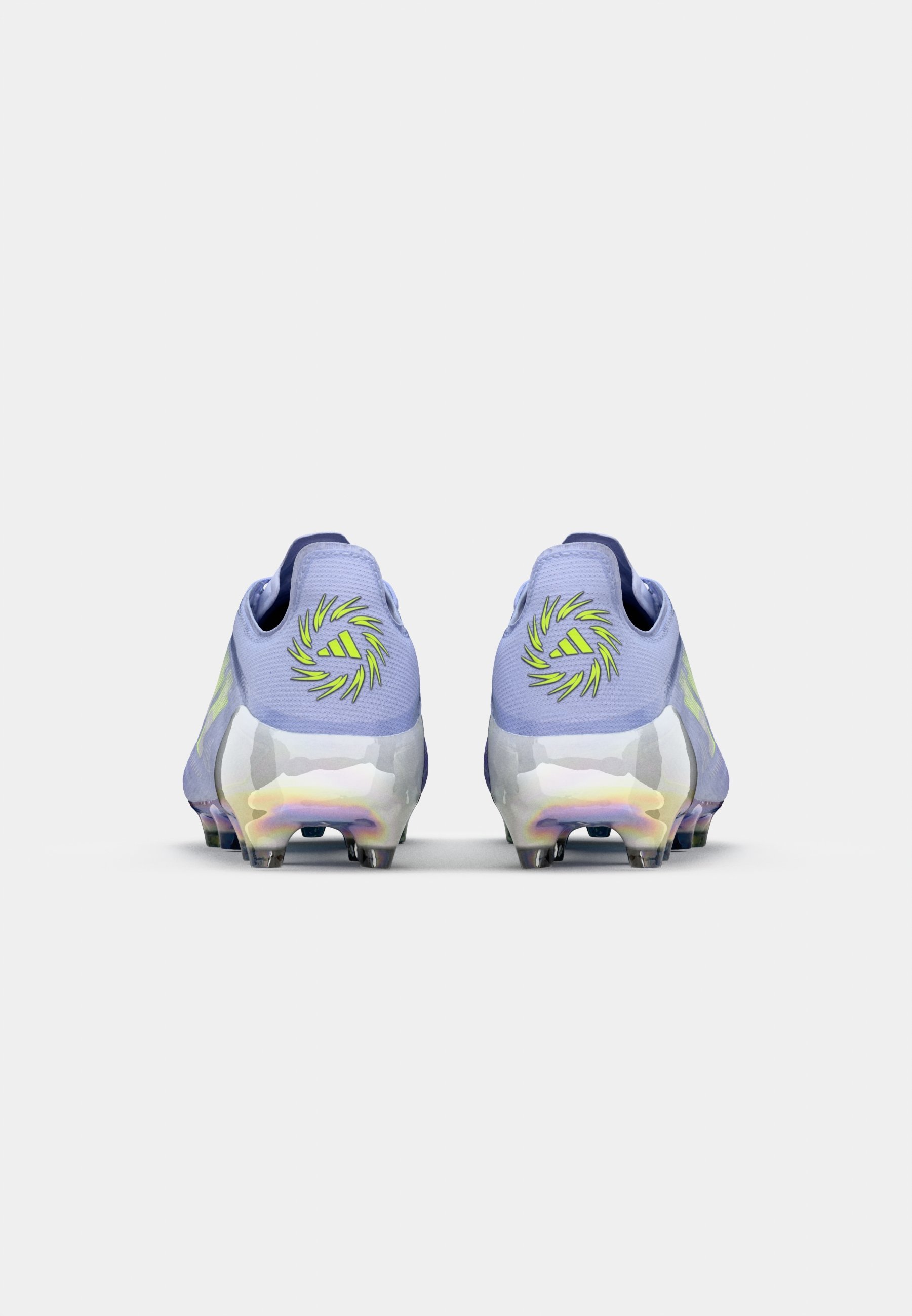 adidas Performance F50 SPARK FUSION ELITE FG/AG - Voetbalschoenen voor stevige ondergrond - violettint/helder citroengeel/paarse rush