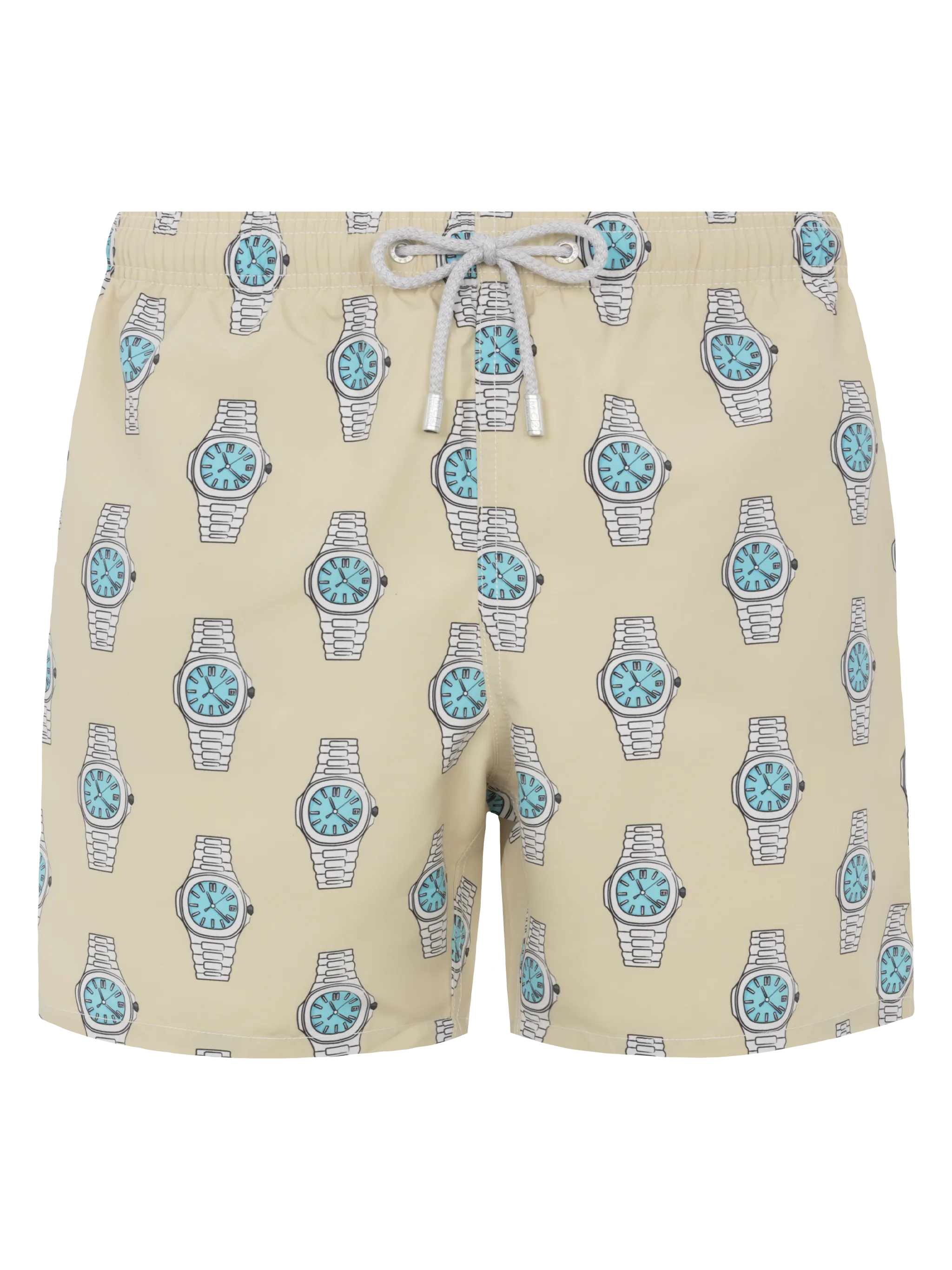Gustavia midi-badpak met horlogeprint
