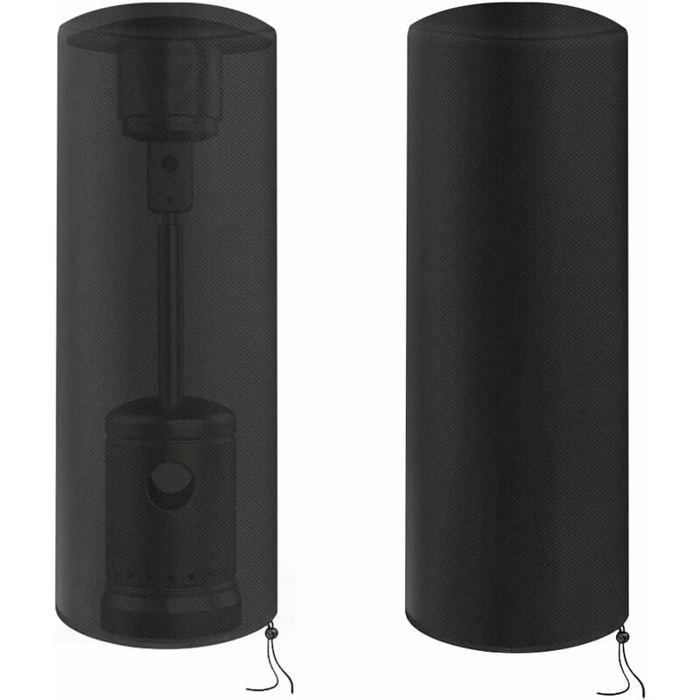 Funda para calefactor de exterior - PZCC - Cilíndrica - Impermeable - Tejido Oxford - 120x50x50 cm