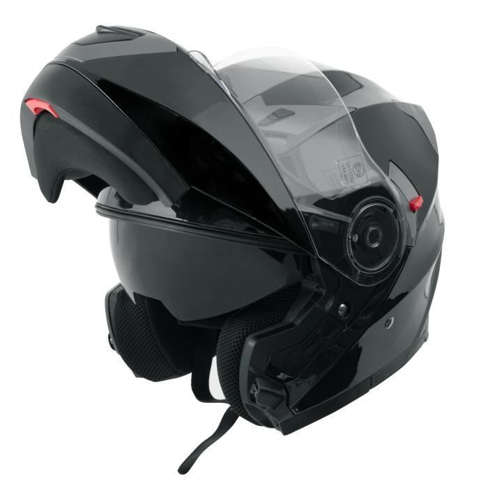 Casco modular A-Pro con visera solar abatible Lancerblack