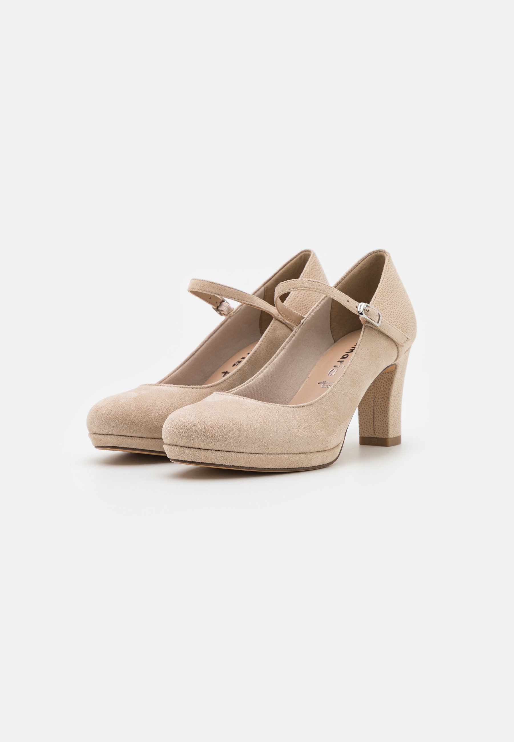 Tamaris Platform heels - avorio pettine