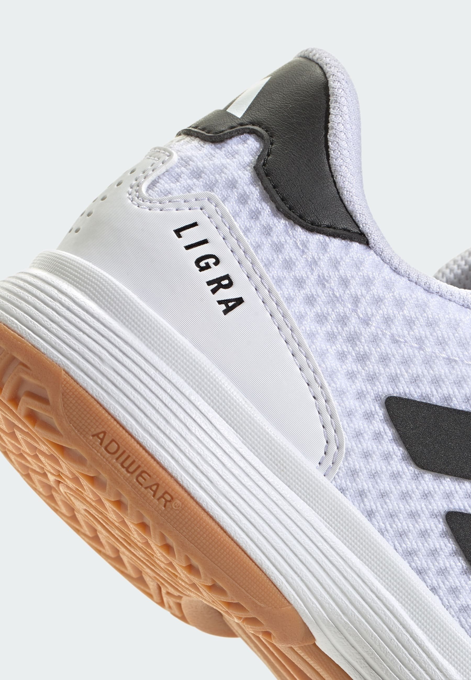 adidas Performance LIGRA 8 INDOOR KIDS - Håndballsko - cloud white core black cloud white