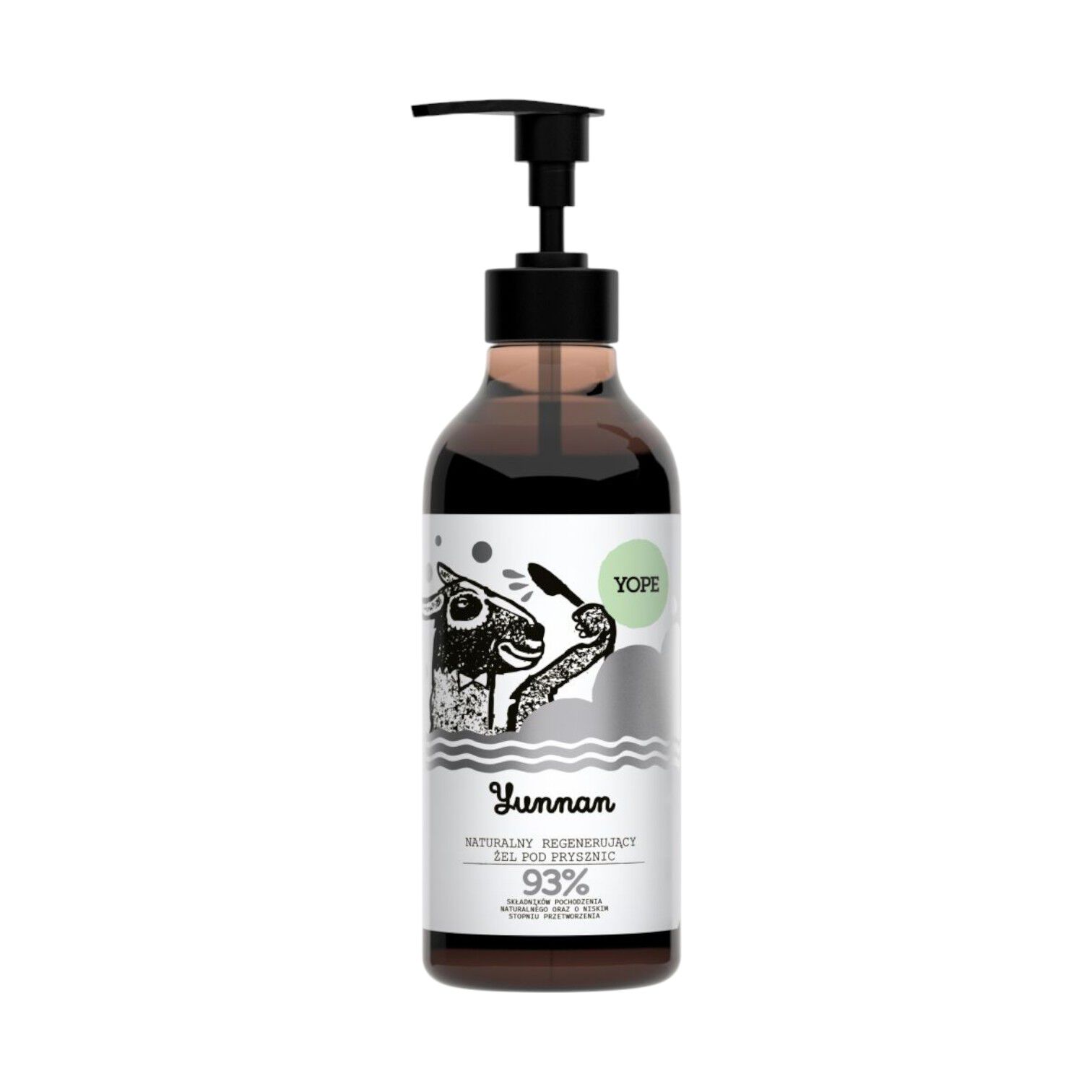 Yope Natural Regeneračný sprchový gél 400ml Yunnan