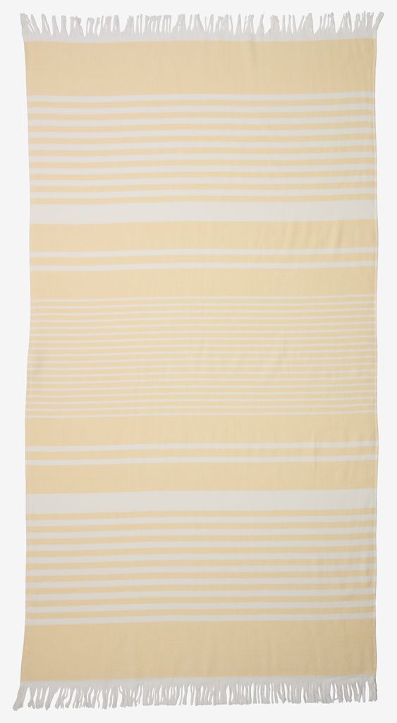Plážový uterák EMSFORS Gold Hammam EMSFORS 80x160cm žltý