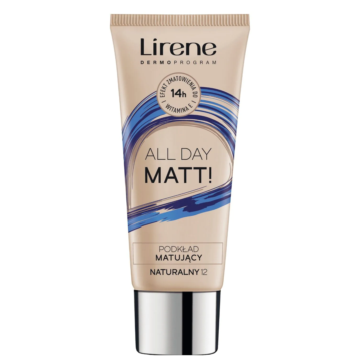 Lirene Dermoprogram Fluid matujący 12 Naturalny