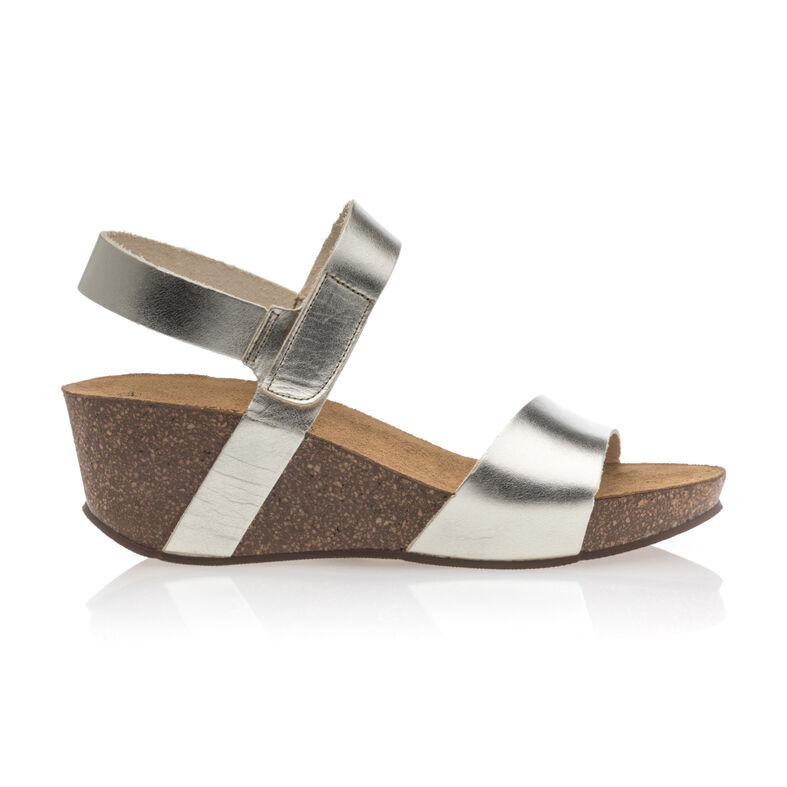 Gelbe Damensandalen / Zehenfreie Schuhe