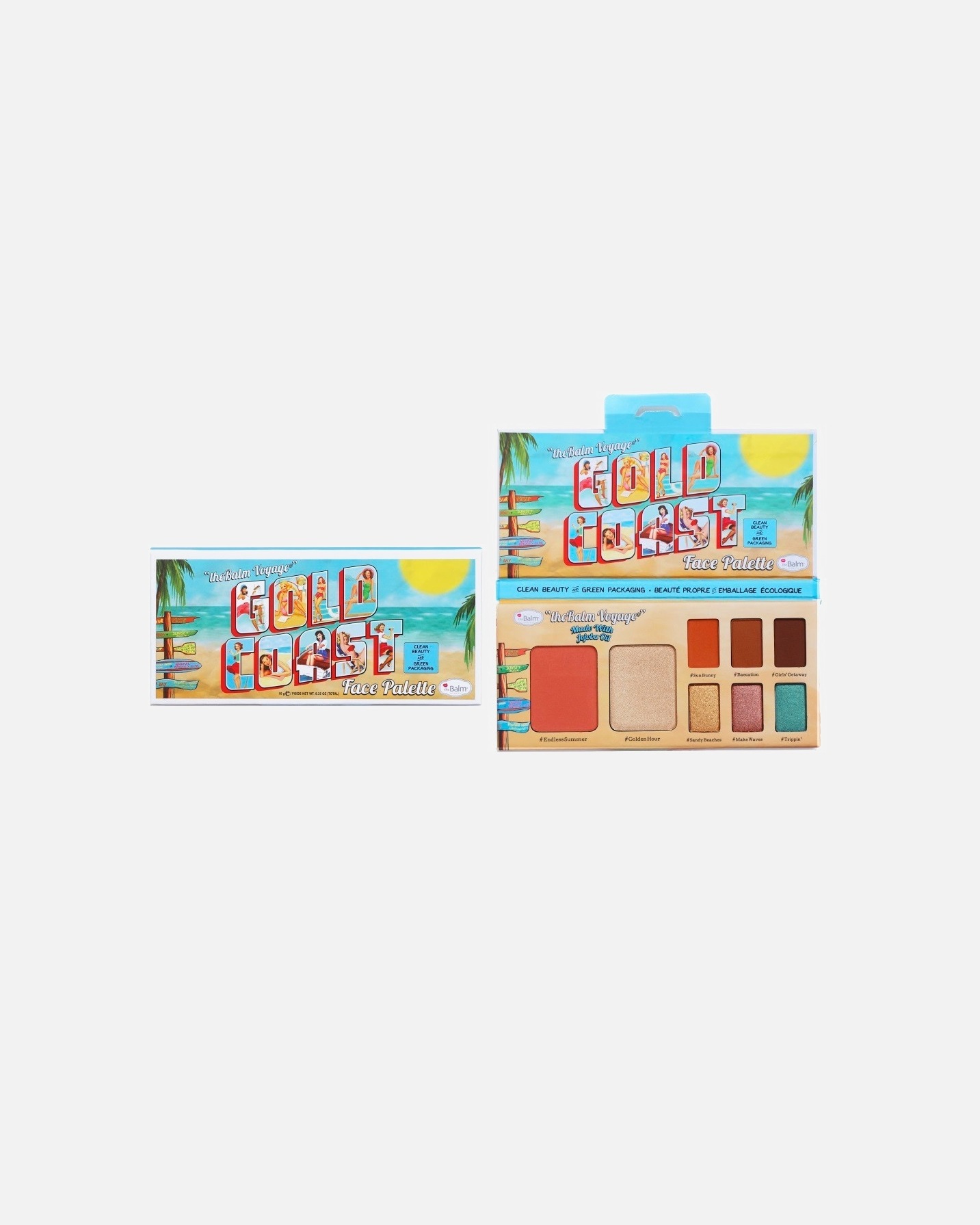 „theBalm“ akių šešėlių paletė „Gold Coast“ – 10 g