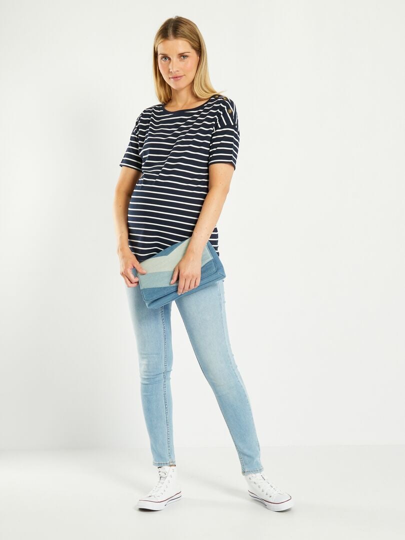 Zwangerschapsjeans - blauw