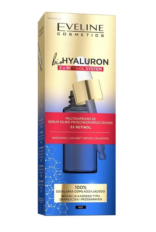 Eveline Biohyaluron 3 X Retinol Serum z retinolem