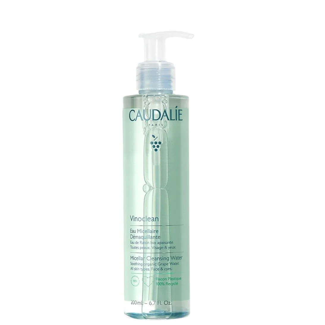 Caudalie Vinoclean Płyn micelarny do demakijażu, 200 ml