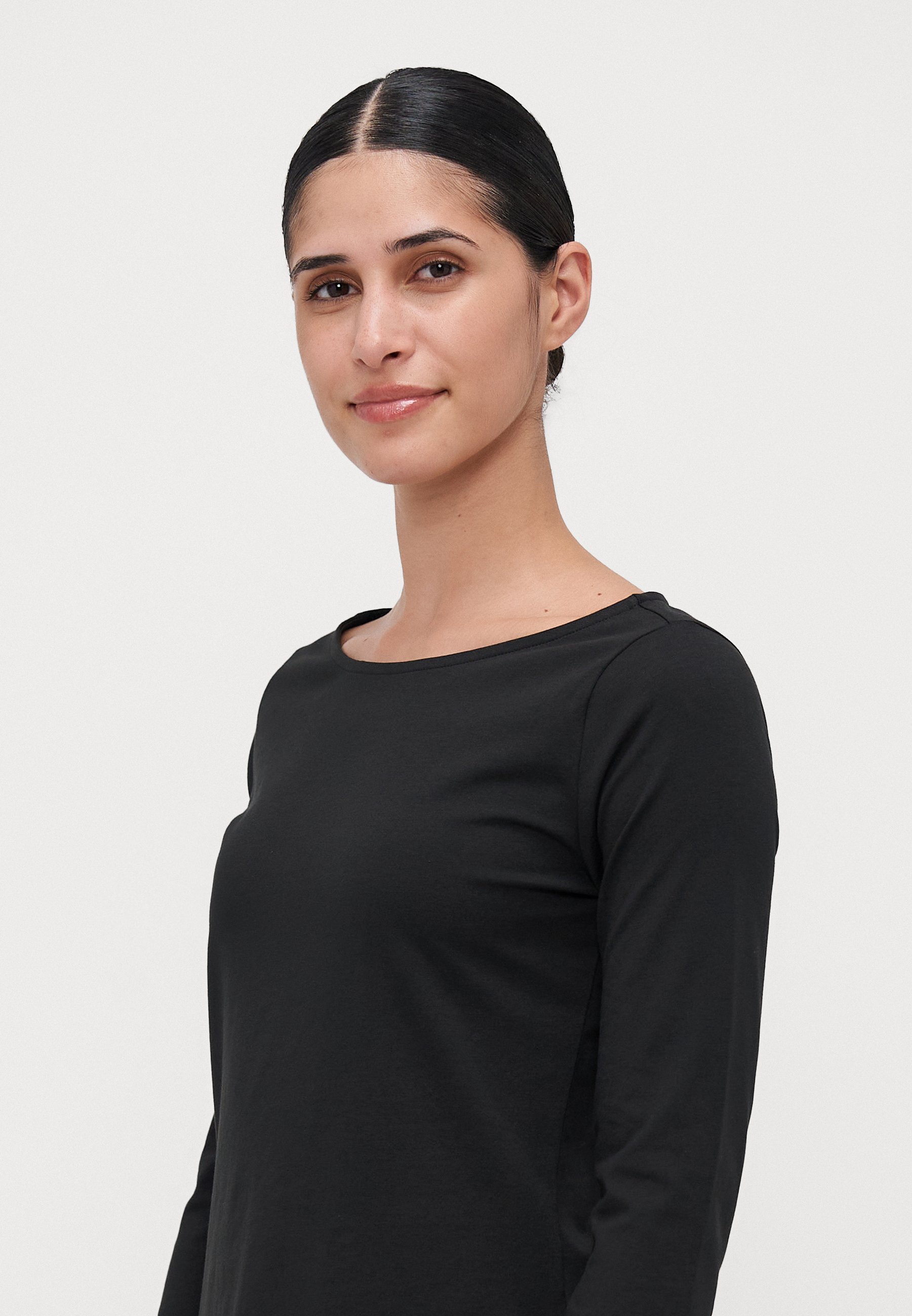 Anna Field Petite 2-pack - Top met lange mouwen - zwart/wit