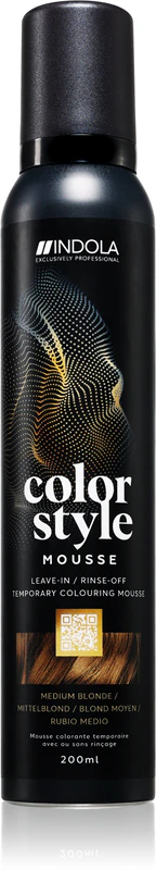 Indola Color Style Mousse haartoning mousse