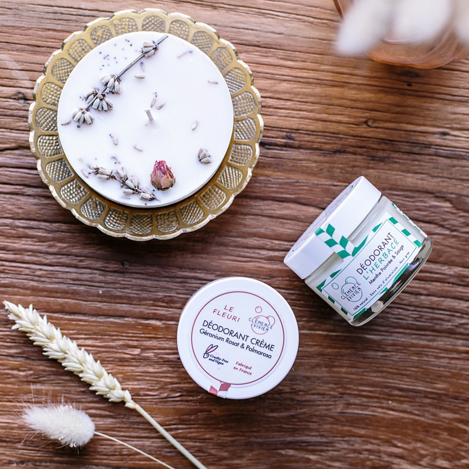 Clémence & Vivien DEODORANT CREME LE SUCRE