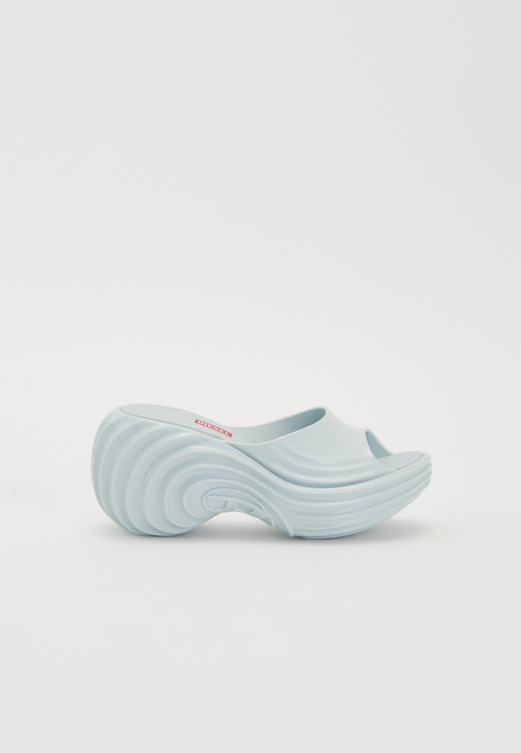 Melissa QUANTUM PLATFORM X DIESEL AD. - Pantoletten mit Absatz - hellblau