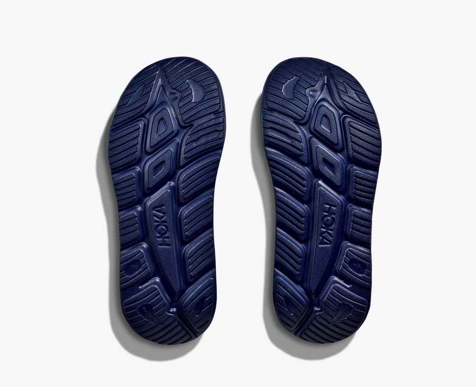 HOKA Ora Recovery Slide 3 Alface / Azul Bellwether