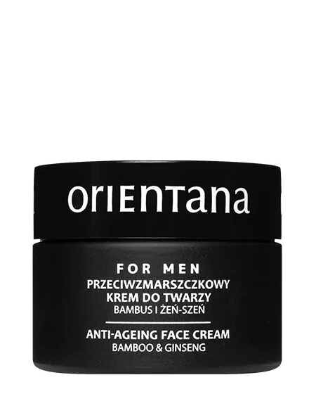 Orientana For Men przeciwzmarszczkowy krem dla Mężczyzn Bambus i Żeń-Szeń