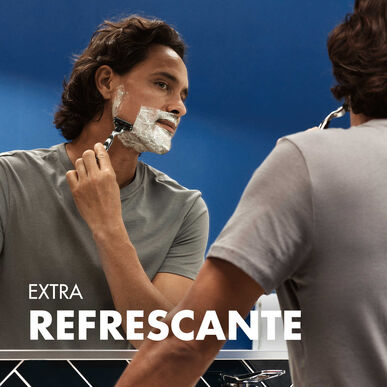 Gillette Duo Series Forfriskende Barberingsgel 200 ml x 2