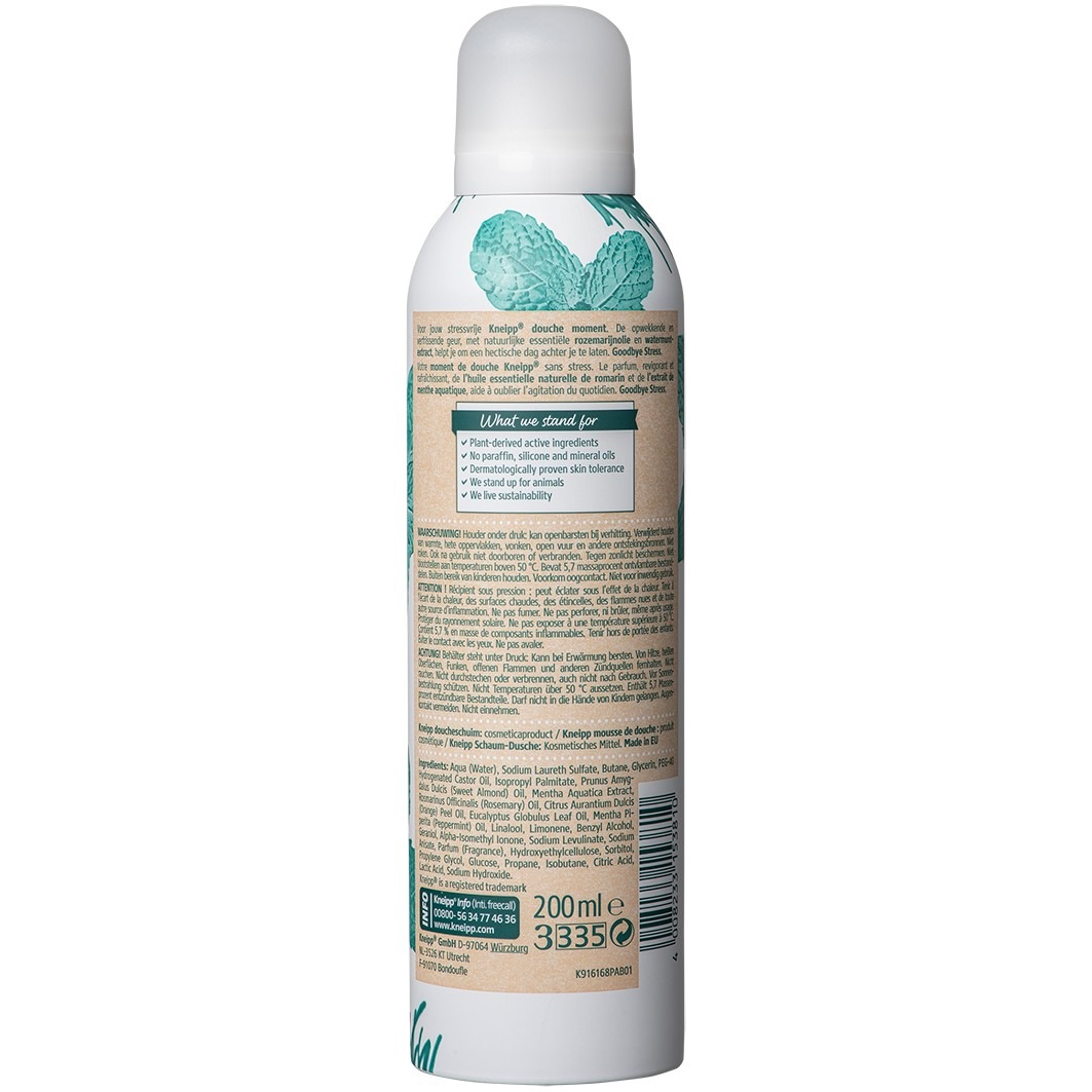 Espuma de ducha Kneipp Adiós al estrés - 200 ml