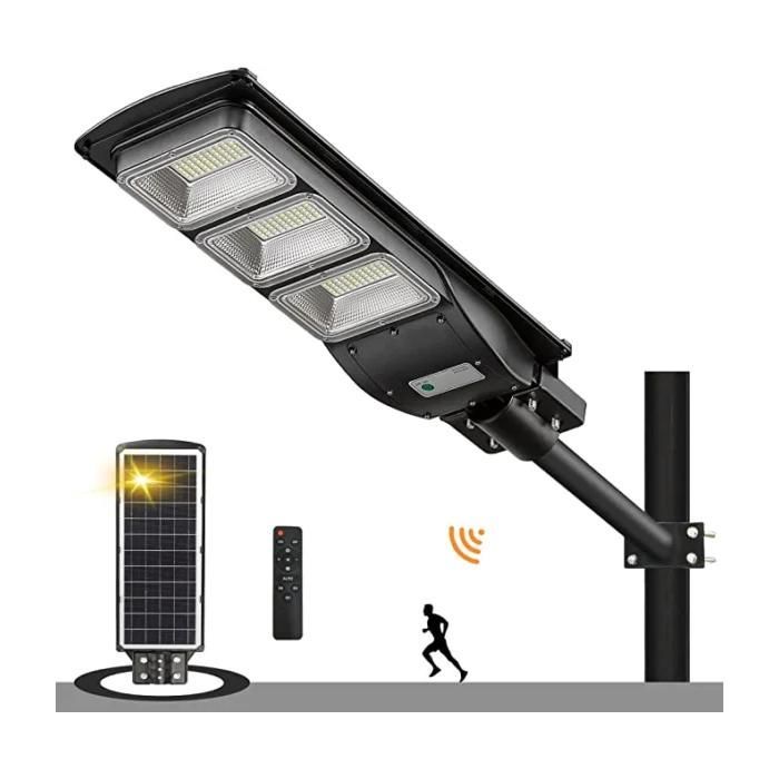 RobiCam Raptor 3 – Farola solar de 1200 W con detector de movimiento