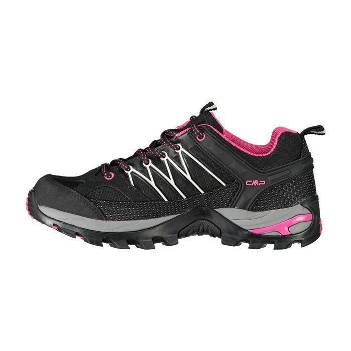 Chaussures de randonnée CMP Rigel Low WP Waterproof Noir - Femme/Adulte - Montagne - Respirant