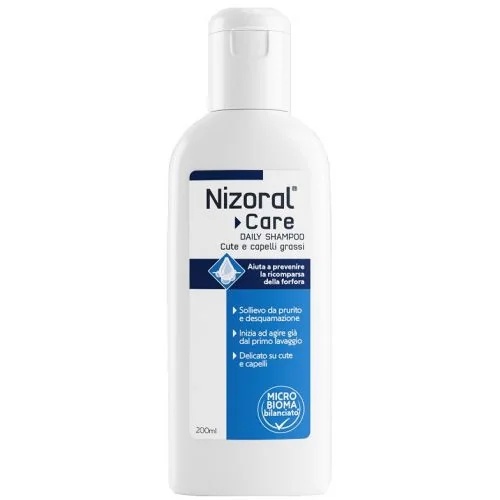 Nizoral Care shampoo voor een vette hoofdhuid en vet haar 200 ml tegen roos en jeuk