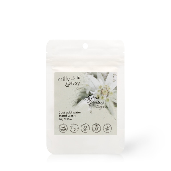 milly&sissy Zero Waste -käsisaippua Alpine Flowers 20 g