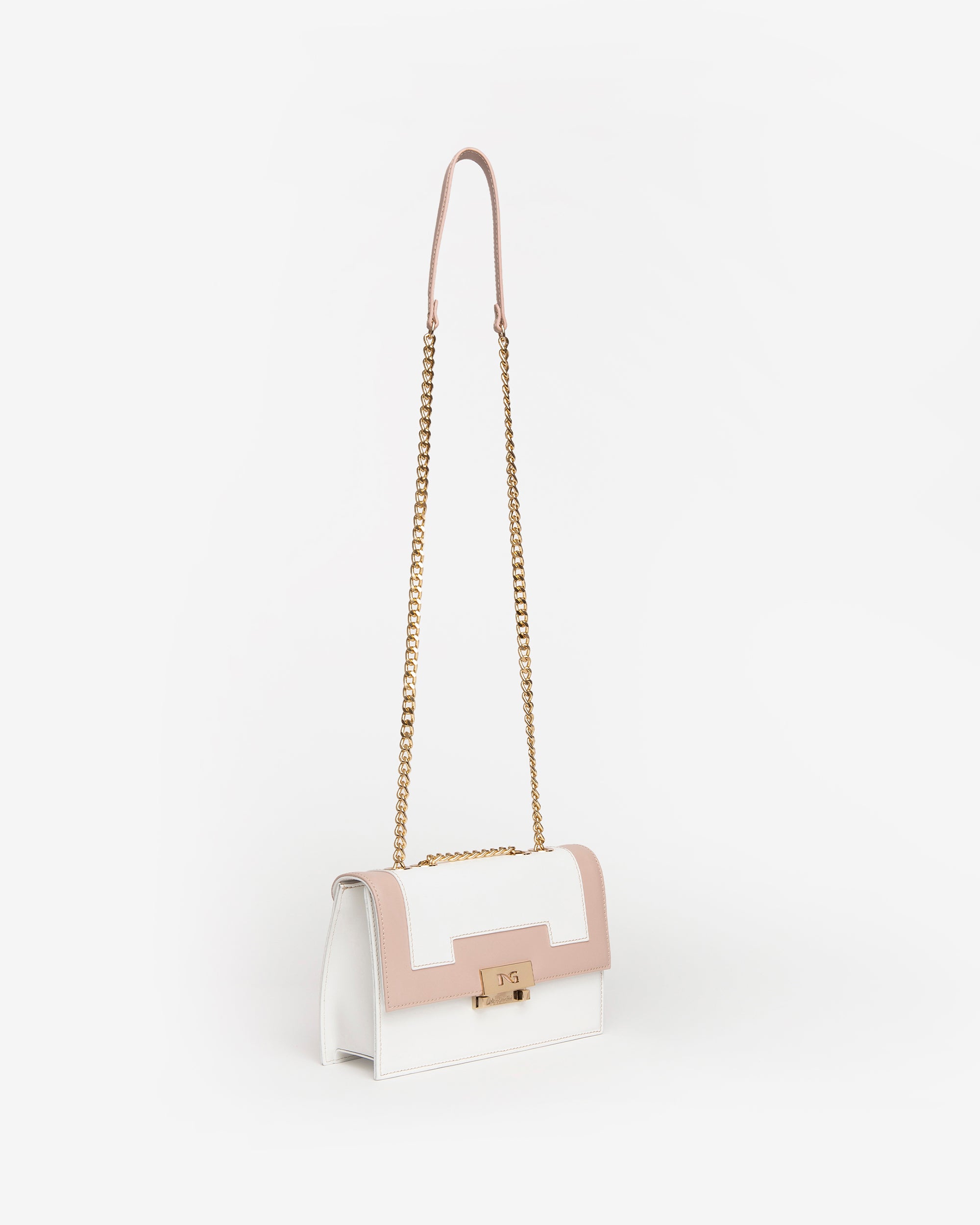  Naisten nahkainen olkalaukku
