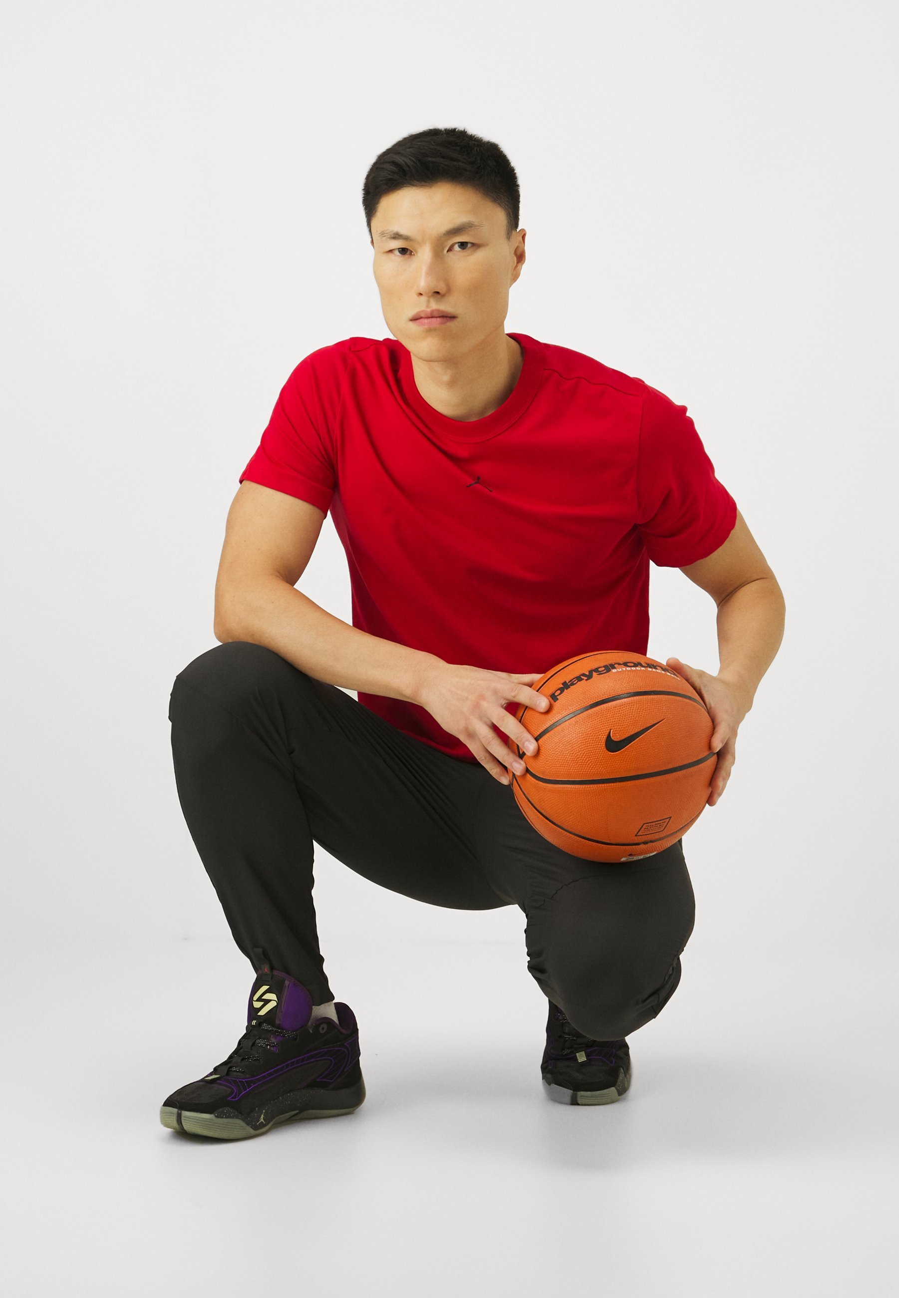 Jordan JORDAN SPORT - Spodnie dresowe - czarno-białe