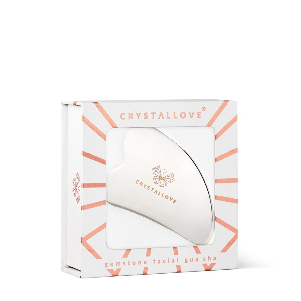 Masajeador facial Crystallove Cryo Ice Gua Sha - 1 unidad