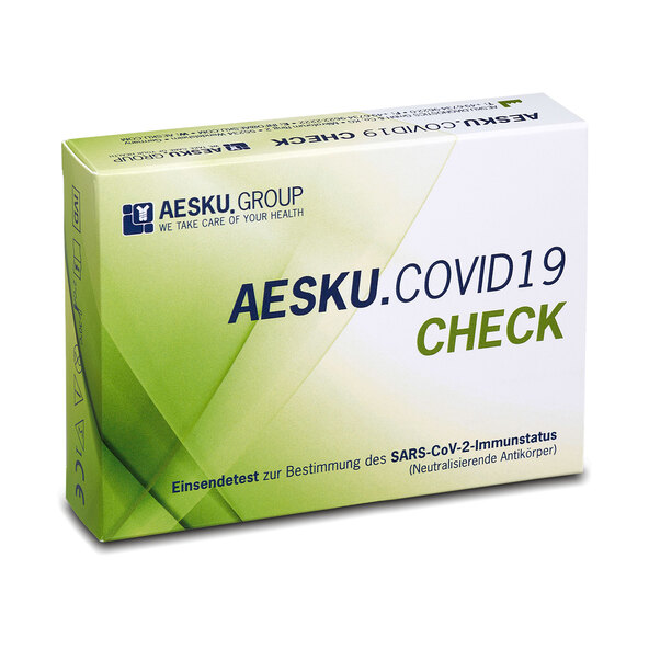 Teste de anticorpos AESKU.COVID19 VERIFICAÇÃO