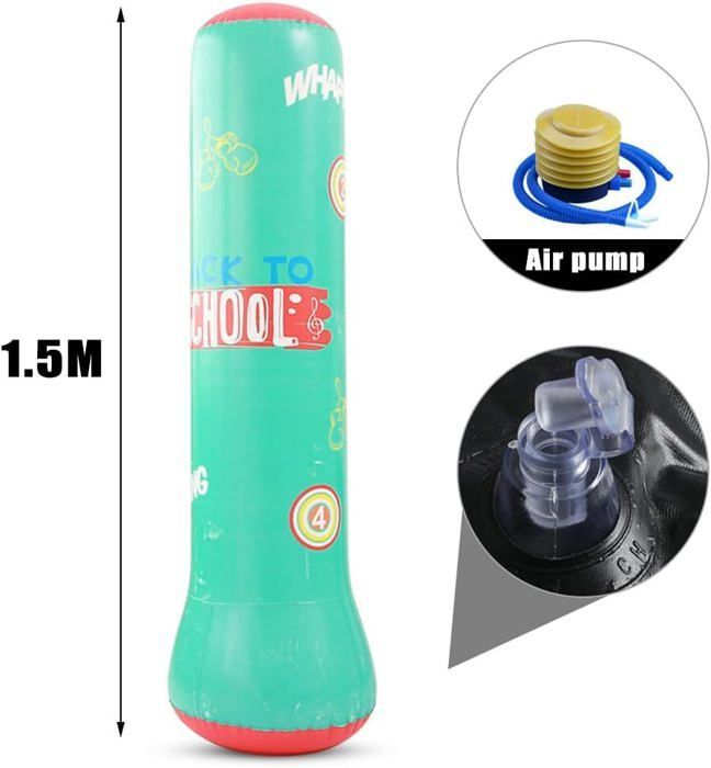 Children's Punching Bag 150cm, Kids Punching Bag, Boxing Bag for practicing Karate and Taekwondo