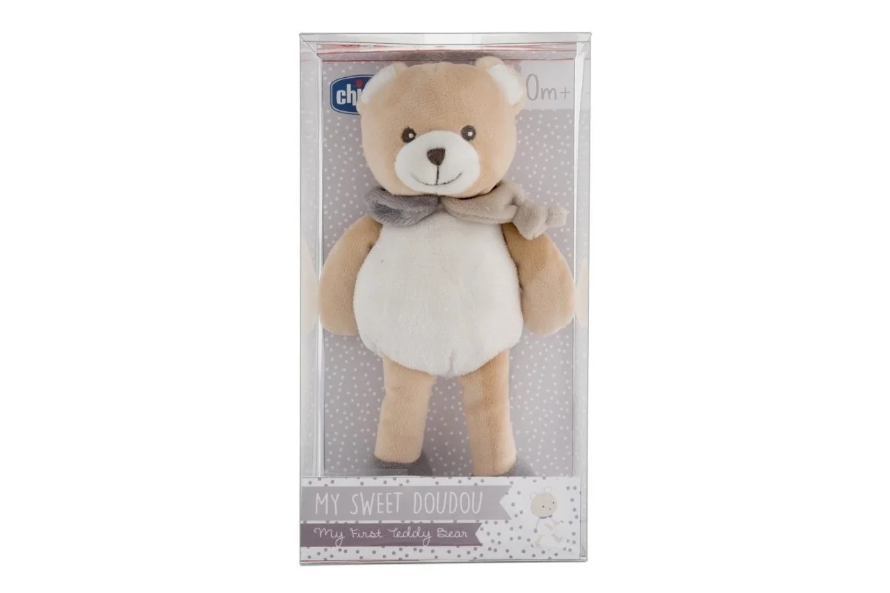 CHICCO Chicco Meu Doce Jogo Doudou Meu primeiro ursinho de pelúcia para recém-nascidos