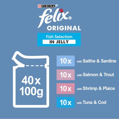 Felix Original Beutel 40 x 100 g