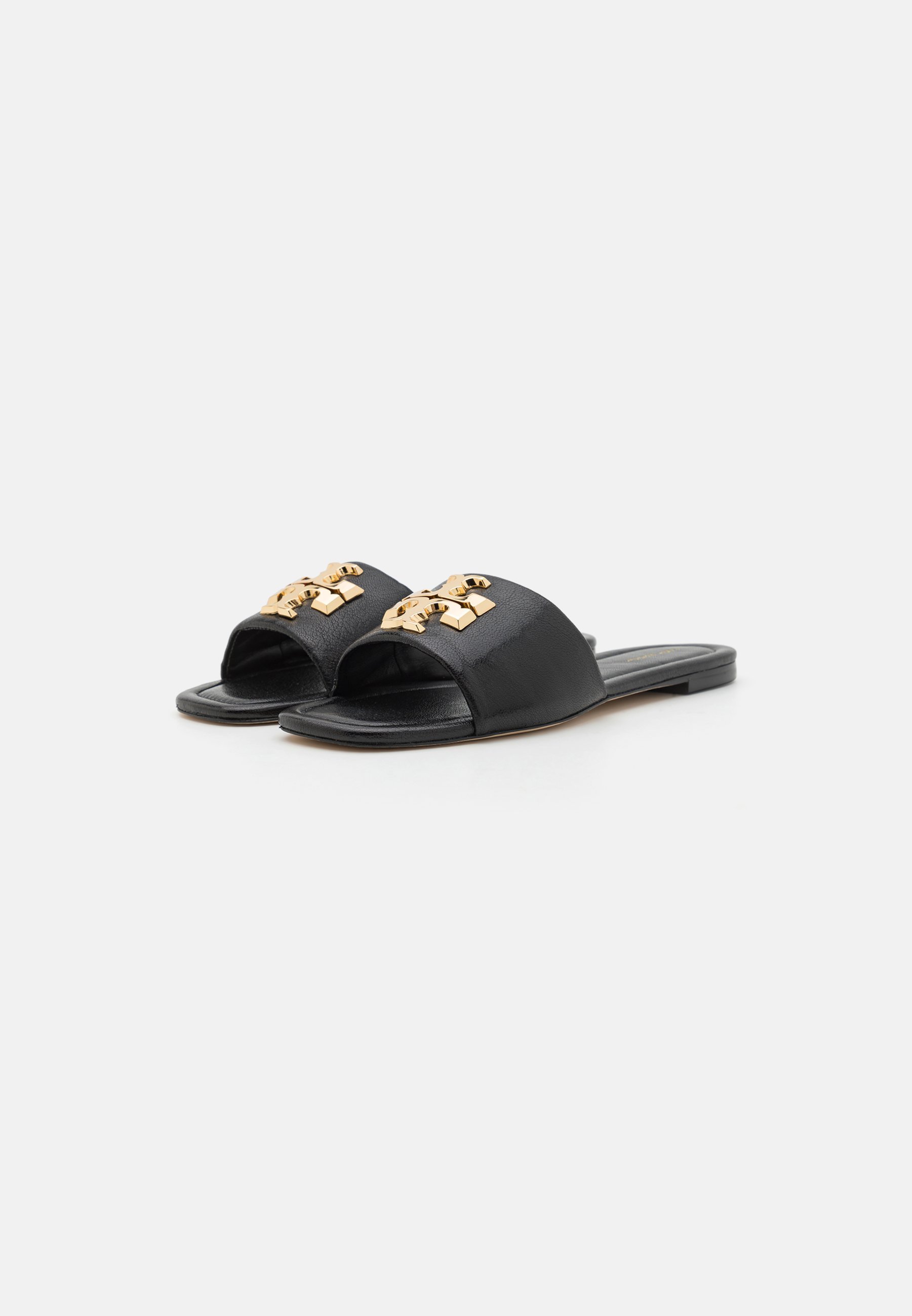 Mules Tory Burch ELEANOR SLIDE - Noir et or parfaits