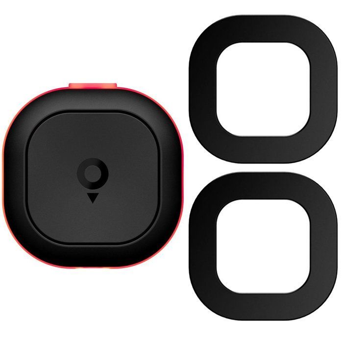 Tom by TomTom Asistente de alerta de tráfico inteligente + 2 soportes adhesivos - TOMTOM - Soporte para salpicadero - Negro