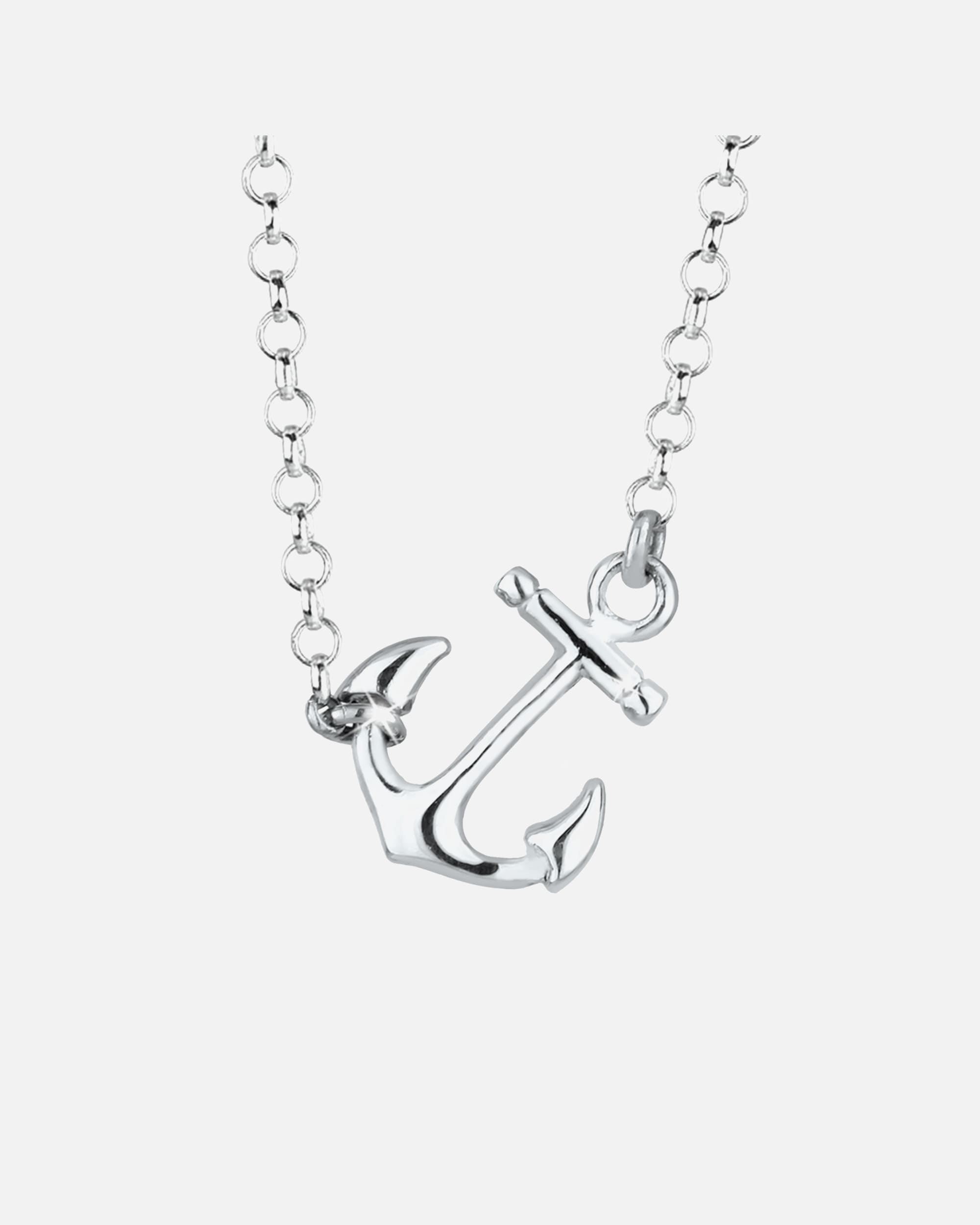 Elli Femmes Pendentif Ancre Maritime en Argent Sterling 925