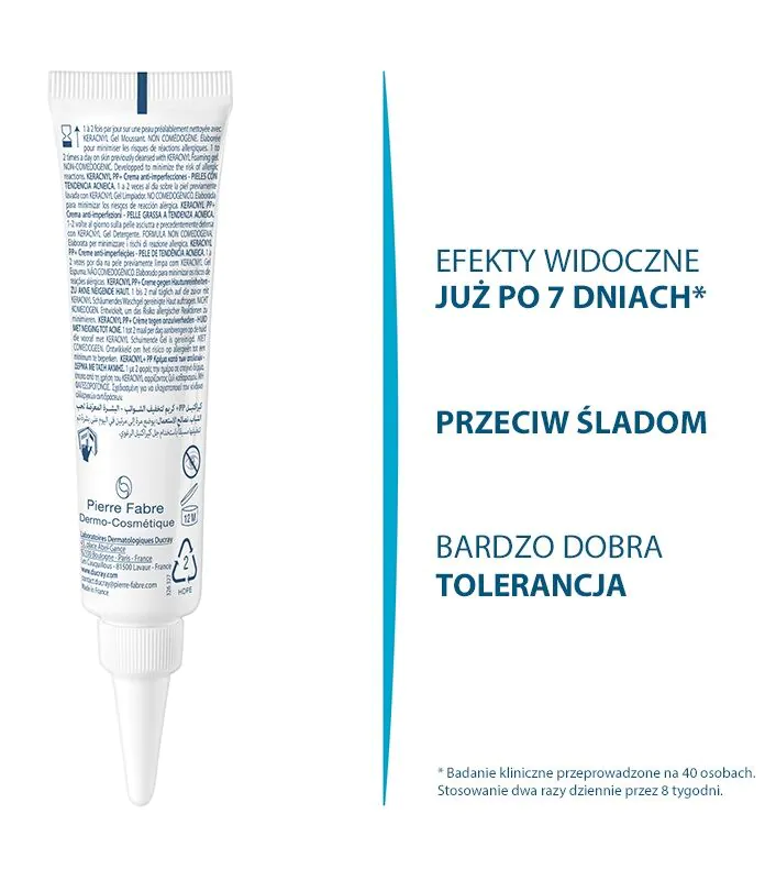 Ducray Keracnyl PP Krem kojący przeciw niedoskonałościom