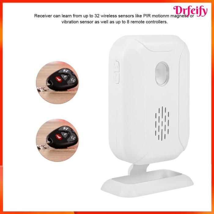 Wireless Doorbell - AKOZON - 36 Melodies - 280m Range - 110° IR Detection - Adjustable Volume 113–25 dB