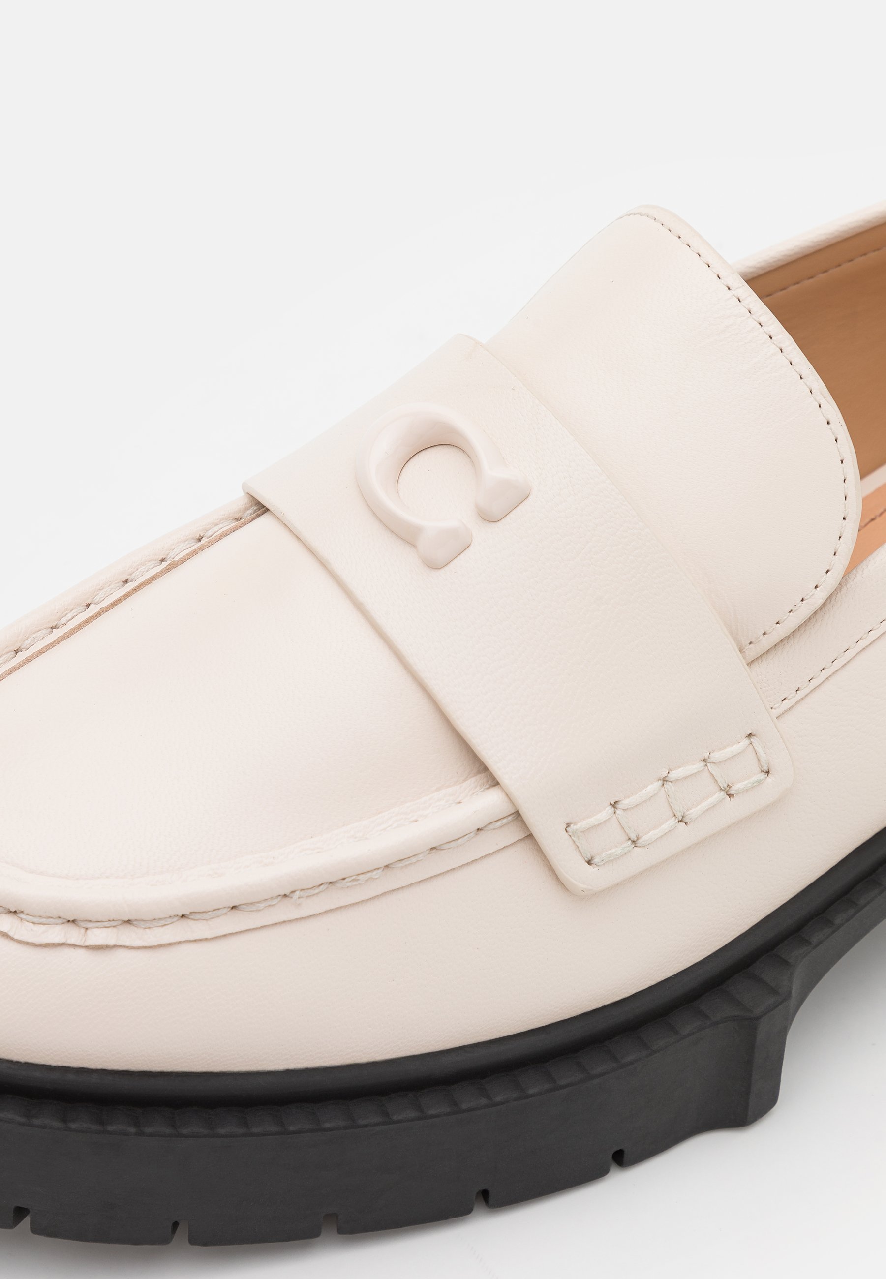 COACH LEAH LOAFER - Slip-ons - chalk