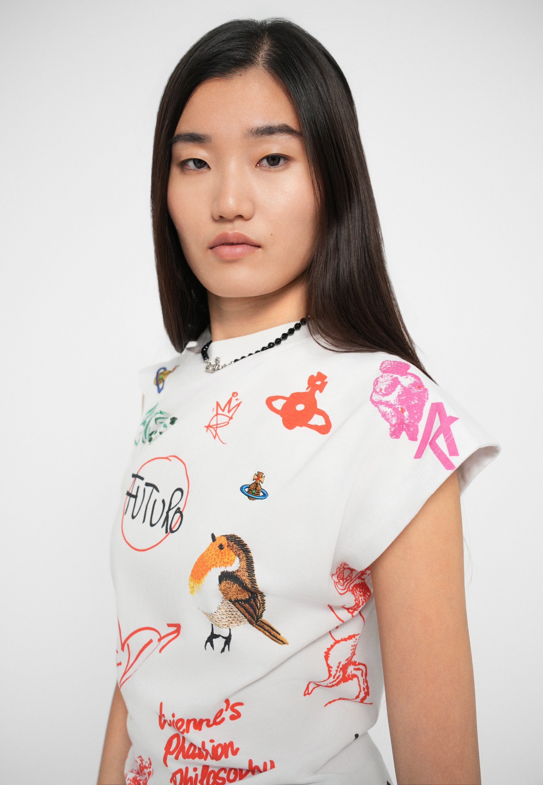 Vivienne Westwood HEBO - Print T-shirt - logos