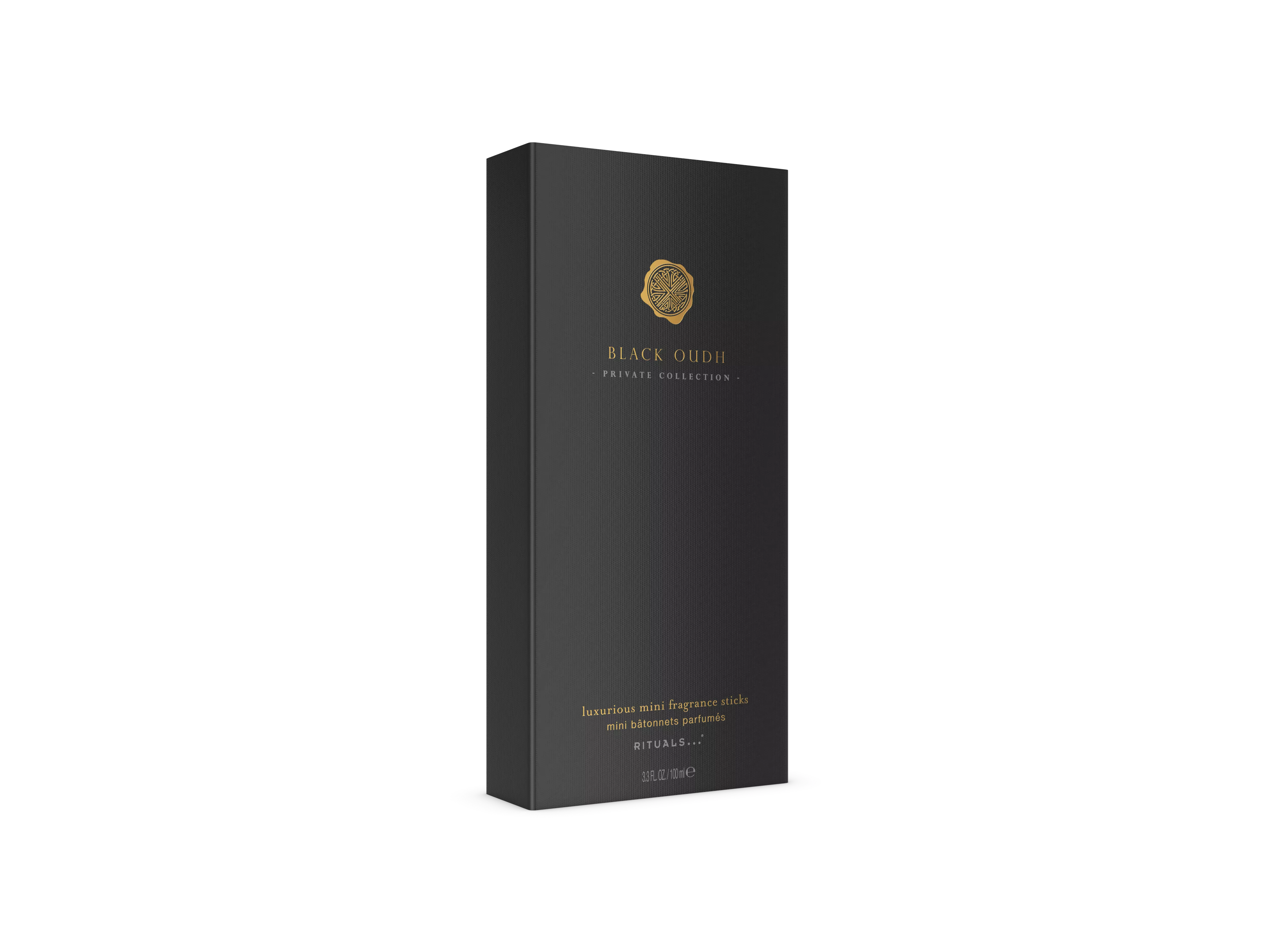 Mini varitas aromáticas de oud negro