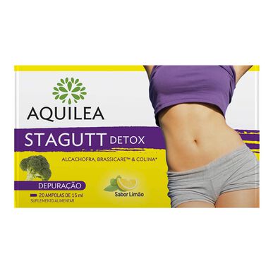 Suplemento para el metabolismo lipídico Aquilea Stagutt Detox 20 ampollas 20 ampollas