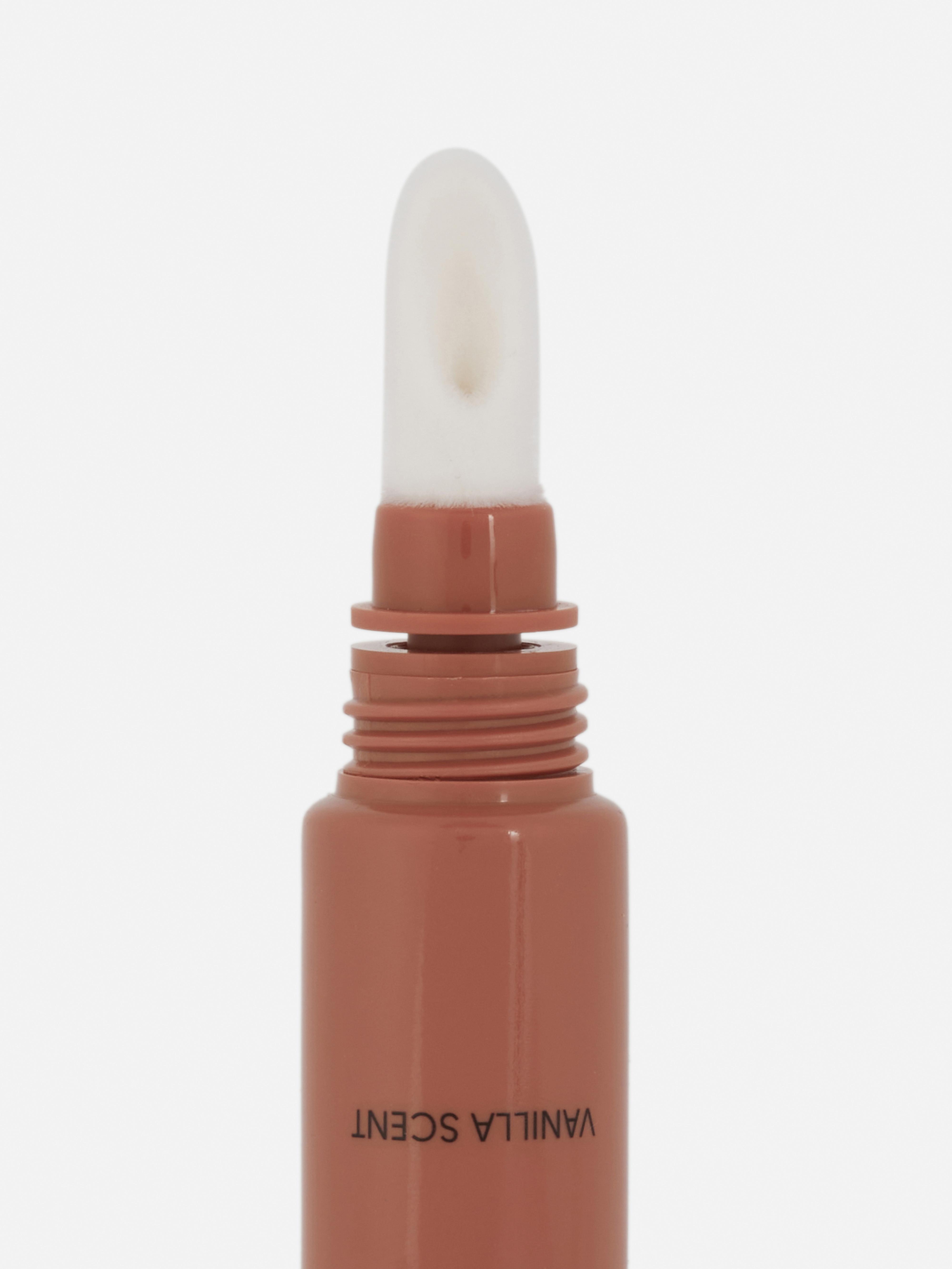 PS... Ruj strălucitor O ruj strălucitor cu un parfum dulce de vanilie