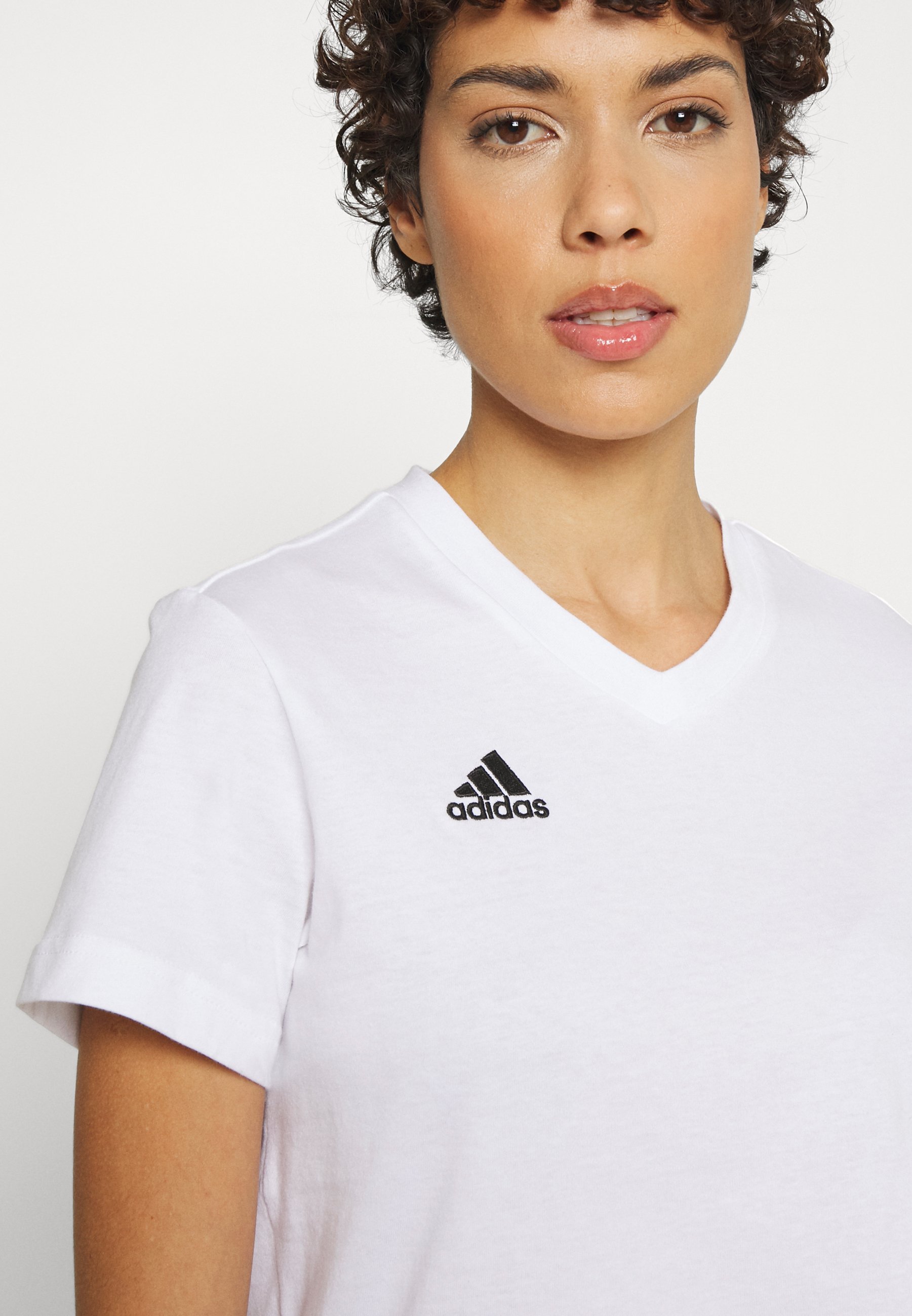 adidas Performance ENTRADA - Základné tričko - biele