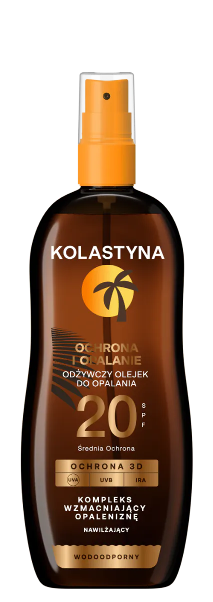 Kolastyna Sun SPF20 - Olejek do opalania 150 ml