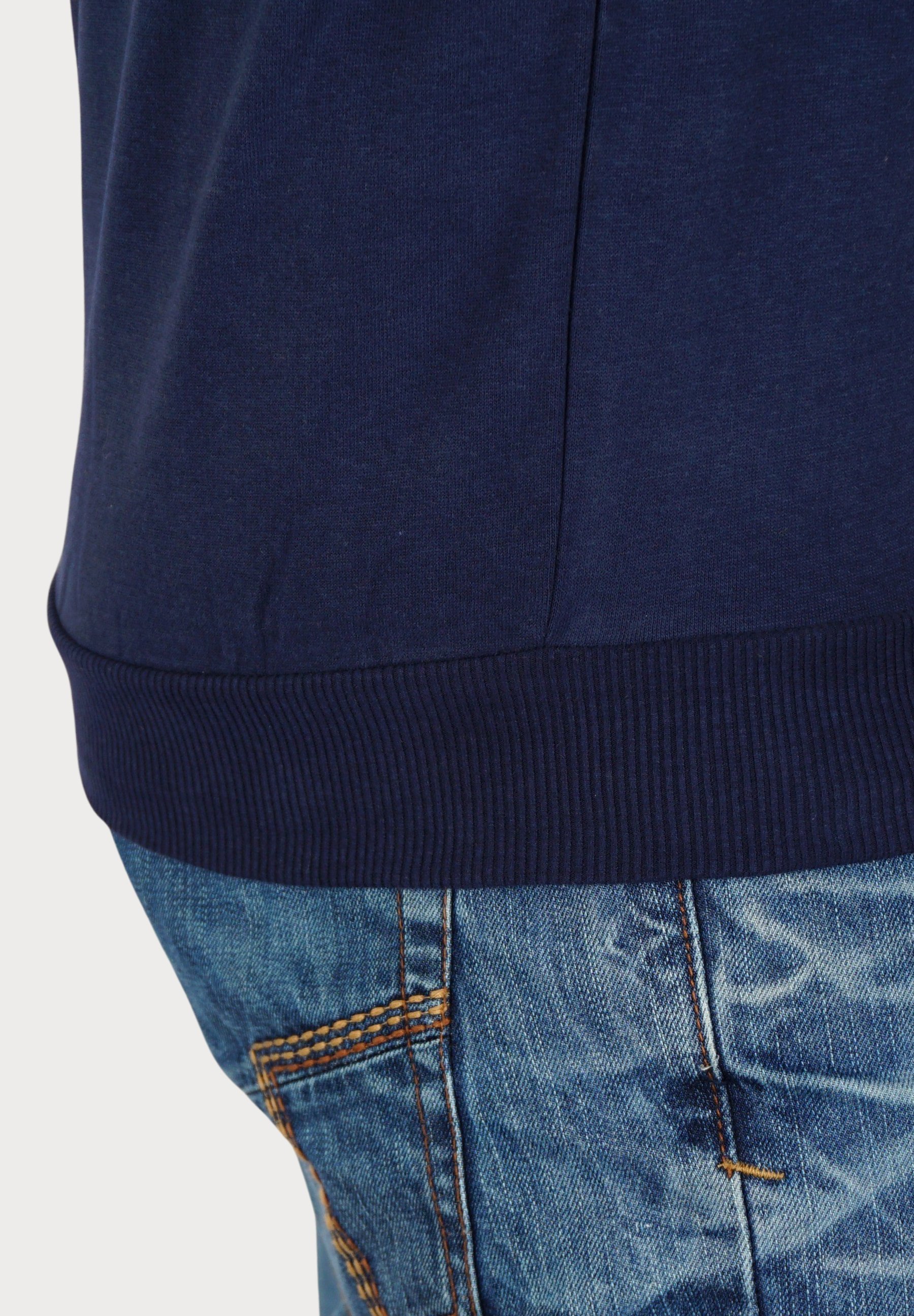 US Polo Assn. HALF ZIP - Sweatshirt - dunkelblau