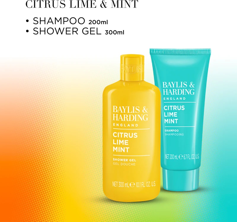 Darilni set za moške Baylis & Harding Men's Citrus Lime & Meta
