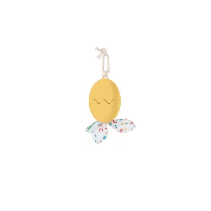 Jouet - LILLIPUTIENS - Œuf dansant Gaspard - Beige - A partir de 3 ans - Intérieur