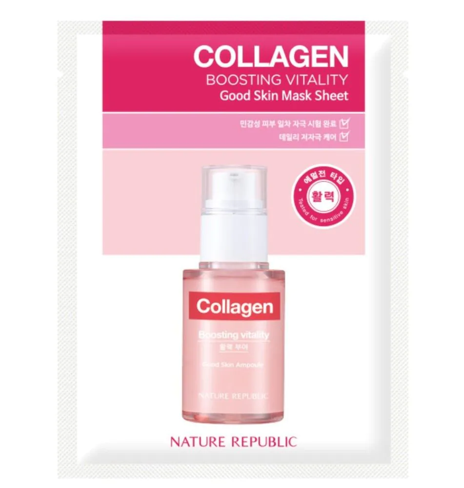 Nature Republic Good Skin Collagen Mask Sheet 24g